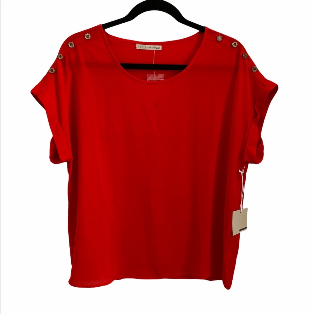 Active USA Block Top